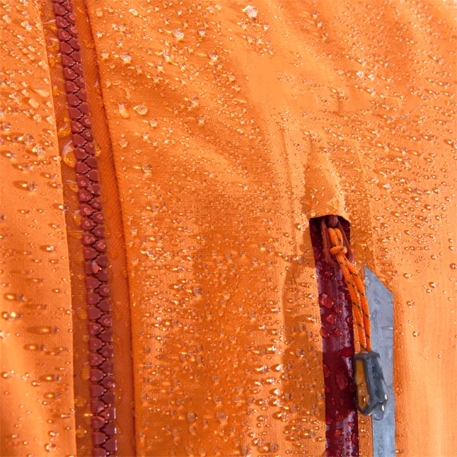 CONMR Custom Light Orange Rain Jacket Motorcycle Mens Mountaineer Waterproof Jacket Outdoor Fancy Rain Jacket for Men Waterproof