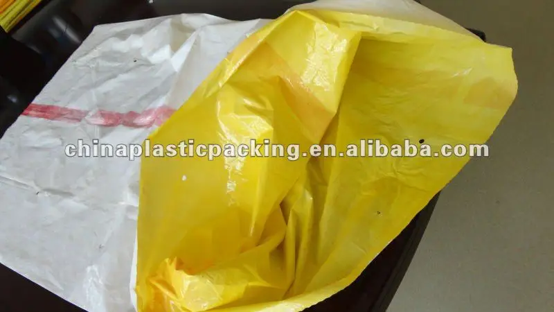 
blue color PE plastic banana cover bag 