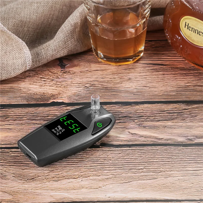 OEM ODM Fuel Cell Alcohol Checker Detector Electro-chemical Sensor Breathalyser Digital Breath Alcohol Tester Price Breathalyzer