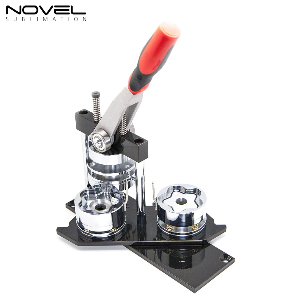 Button Making Children DIY Gifts Pin Maker Supplies Multiple Sizes Badge Punch Press Kit Button Maker Machine