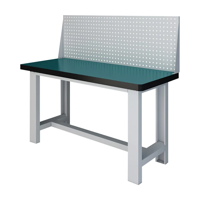 Garage Tools Multipurpose 48-Inch Workbench Work Bench With Light And Pegboard