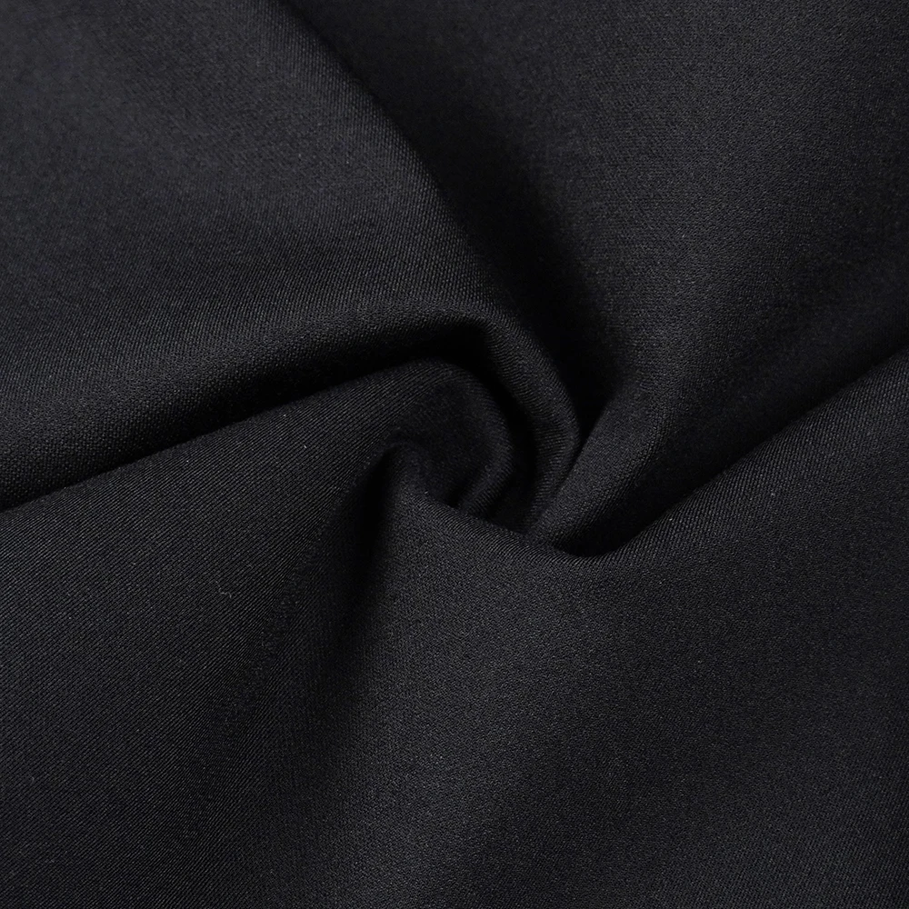 High Quality 60S Siro NR Gedi Weight 220gsm Ponte Roma Plain Dyed Knitted Fabric for Garment