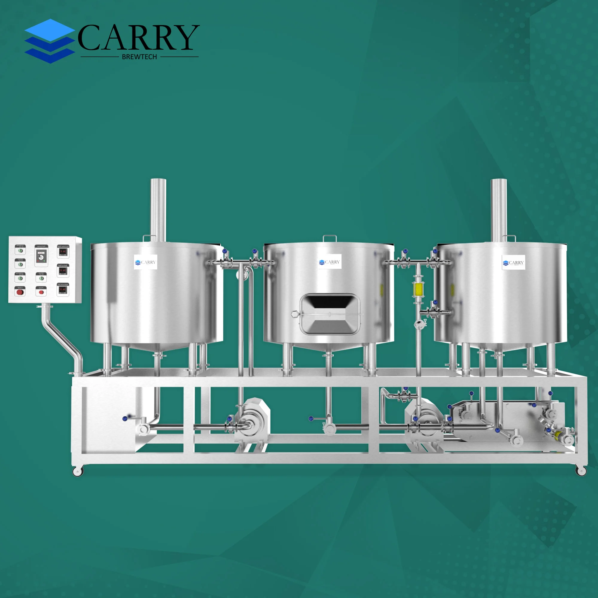 Customized Micro Brewery Beer Brewing Plant For Public House Brewhouse System Craft Brewery Equipment Beer Brewing Equipment