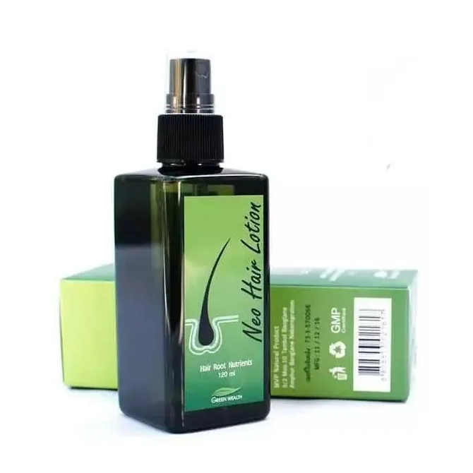 No1. Personal Care of Neo Hair Lotion 120ml Organic Hair Treatment and Hair Loss 100% Genuine Made in Thailand by Green Wealth