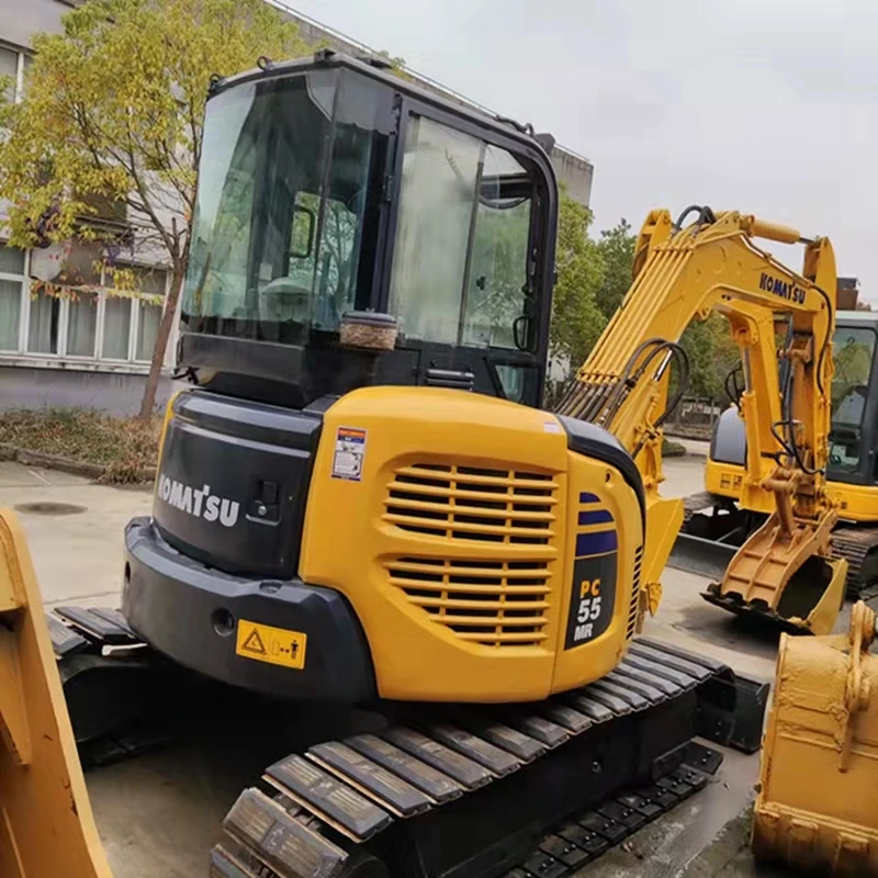 Komatsu PC55MR3 работает в хорошем состоянии для продажи