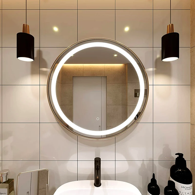 Manufacturer wholesale lighted wall mirror smart LED bathroom mirror