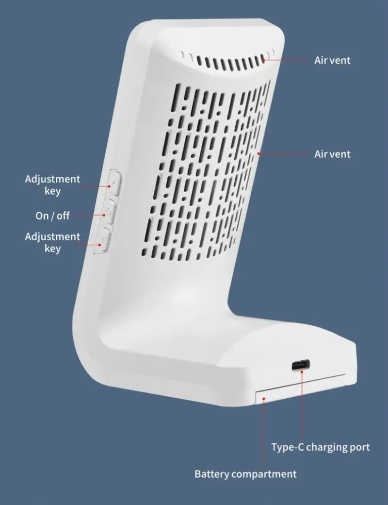 C Small Portable Indoor Desktop Automatic Alarm Infrared CO2 Sensor Air Quality Monitor Detector De CO2 Carbon Dioxide Meter