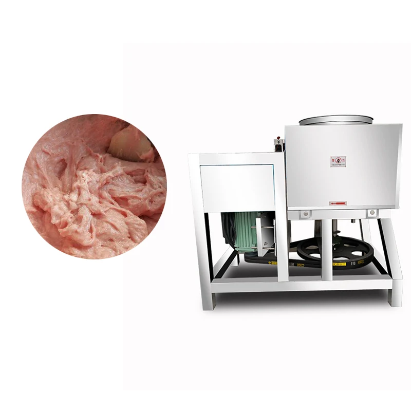 
High-efficiency beater, beef ball and fish ball mincer, stainless steel meat grinder for commercial use 