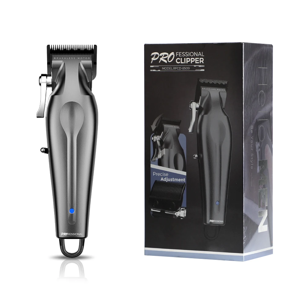 Barbershop Rechargeable Electric Engraving Hair Clipper Professional Wireless Powder Metallurgy BLDC Hair Clipper