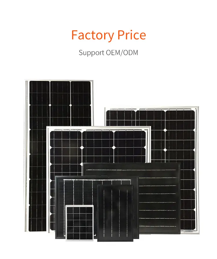 China Suppliers Low Price Mini Solar Panel 6v 2w 3w 4w 5w 6w 7w 8w 9w 10w 12w 15w
