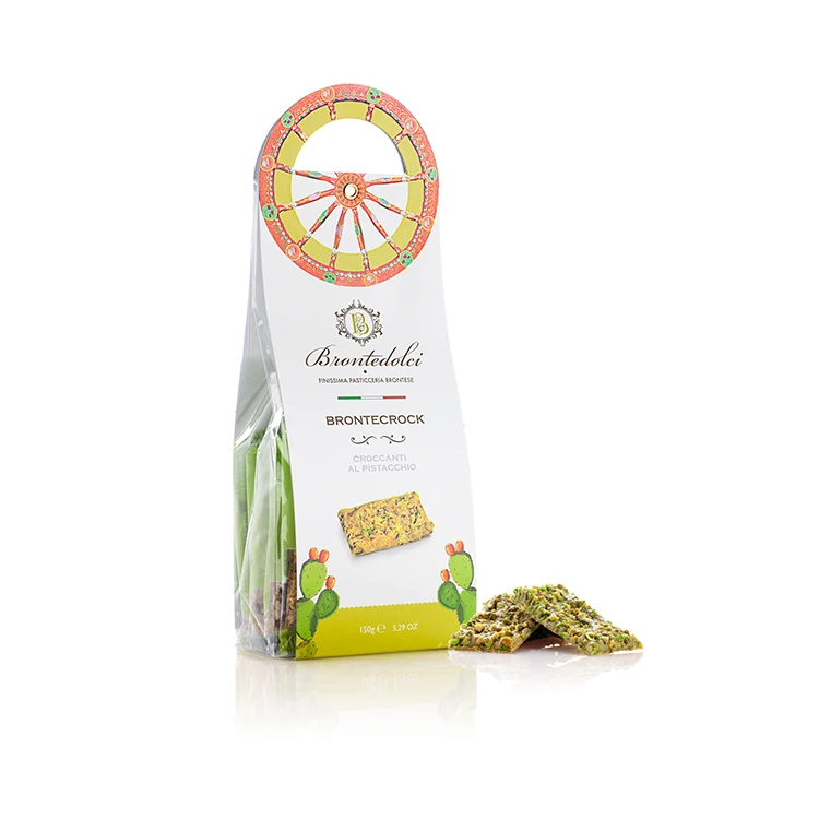 
150g Best-selling Pistachio Crunchy Snack Made in Italy for sale 