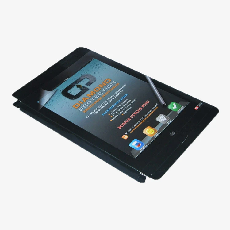 Custom Recycle C1S Material Paper Package With Hanging Hole For Screen Protector Retail Phone Accessories Packaging