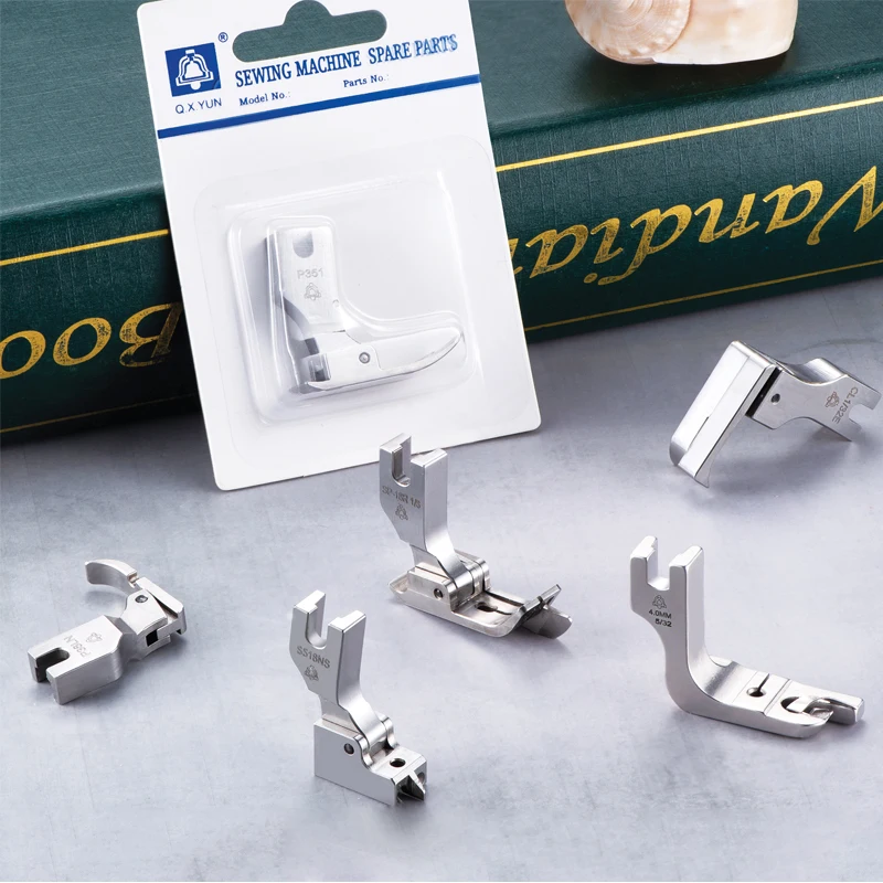 Q.X.YUN Wholesale New Product 5AFine quality flat sewing machine presser  New Product 120803 1/8 163044 for industrial