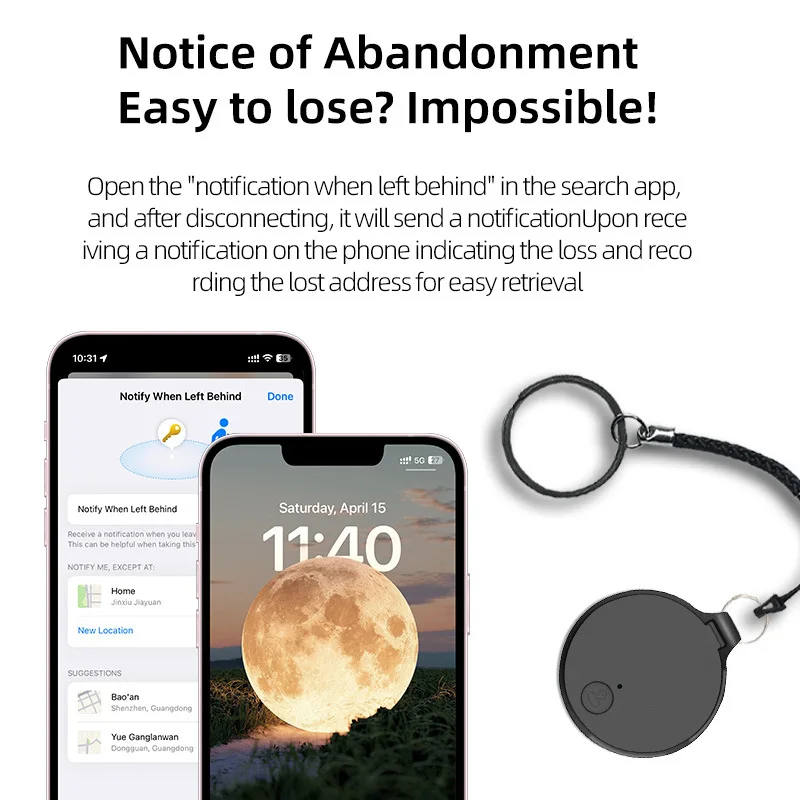 Customized Logo Vehicle Child Pets Smart Gps Tracker 4g Airtag Bluetooth-compatible Wireless  Anti-lost Mini Tracker  For