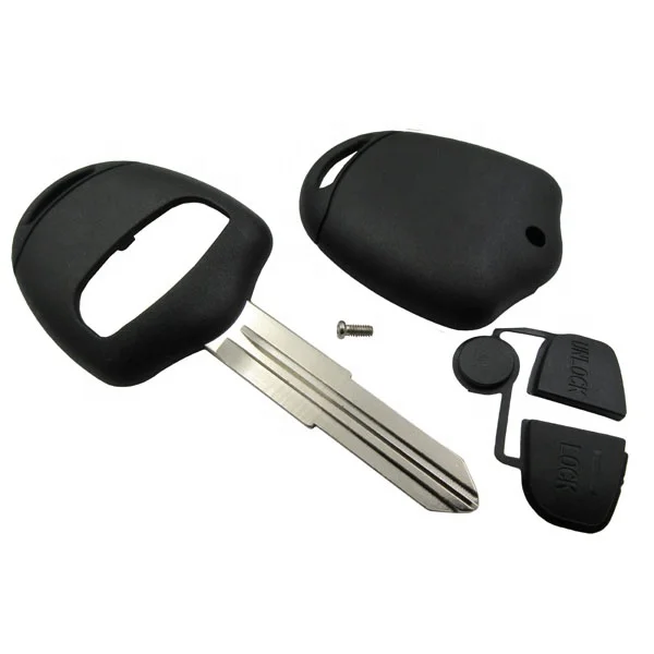 Wholesale 2 Buttons Mitsubishi Remote Key Fob With Mit11R Blade Car Key No Logo