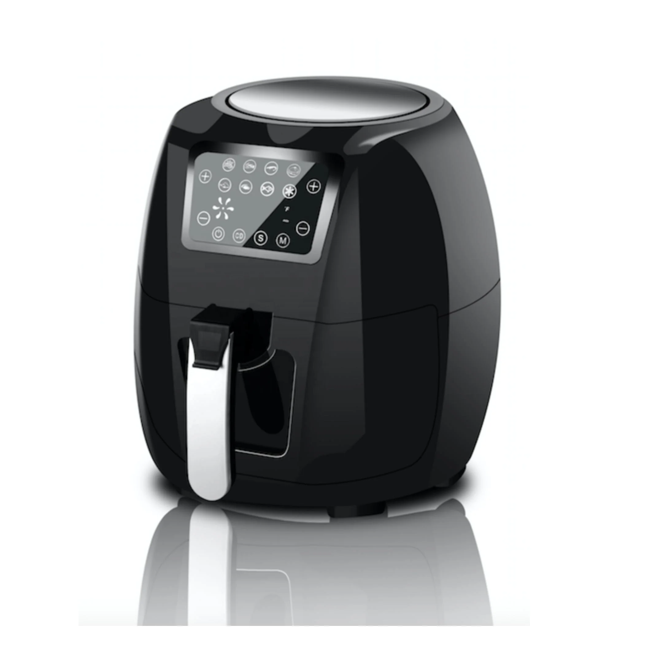 Kitchen accessories stainless steel  7.5L 9L  manual electric deep fryers large capacity  air cooker fryer