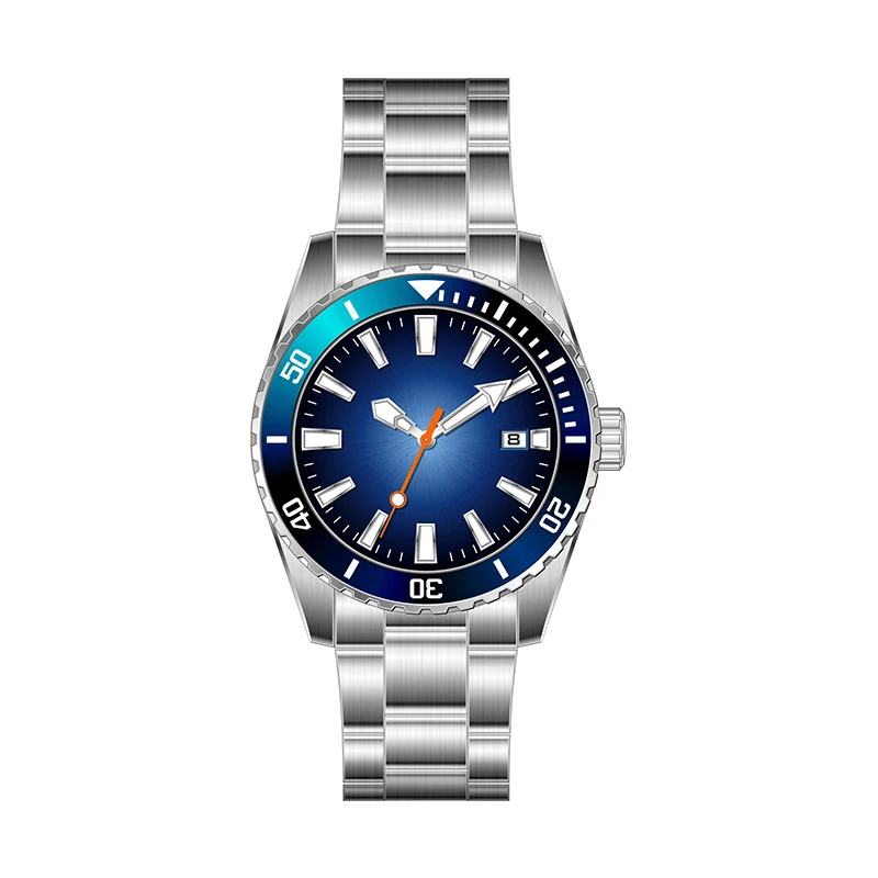 Hot Fashion Design Luxury NH35 Automatic Movement Custom OEM Dive For Mens Diving Watches Relojes De Buceo Para Hombre
