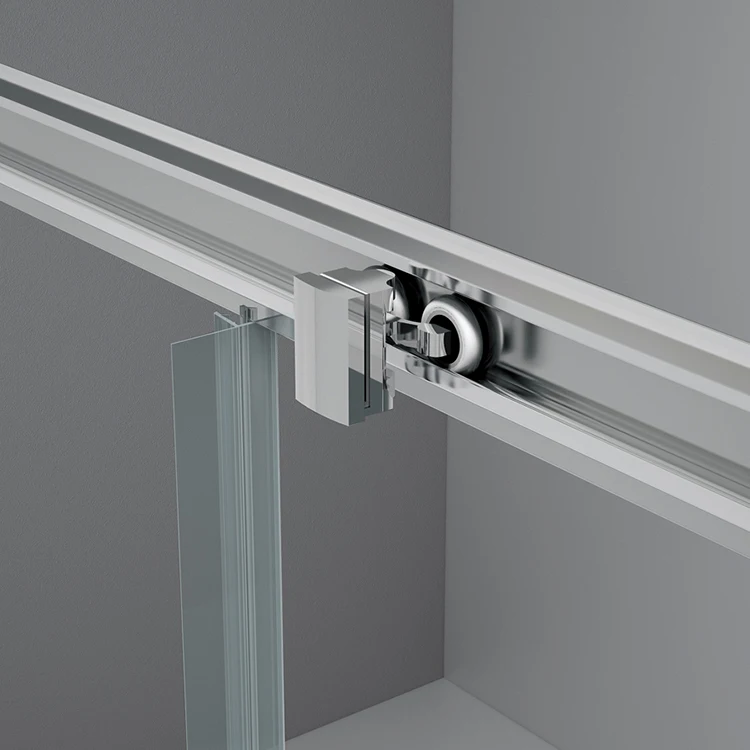 Good Quality Walk In Arc Shaped With Tray Shower Stall