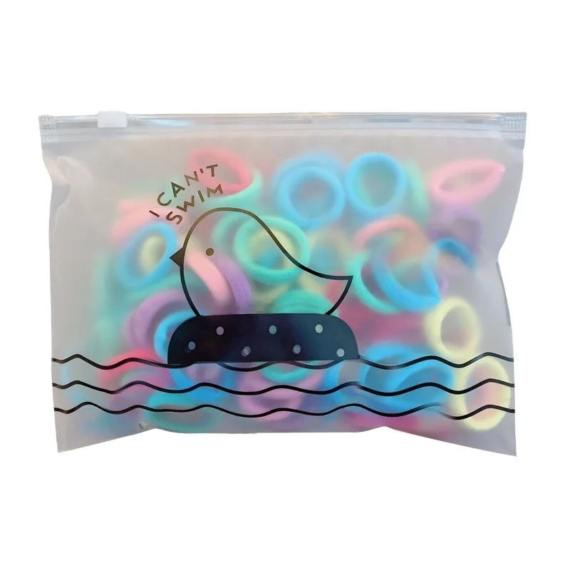 KENSHELLEY Hot Sale 50/100 Pcs Hair Bands Accessories High Elastic Seamless Scrunchies Candy Color Ponytail Hair Ties For Adults