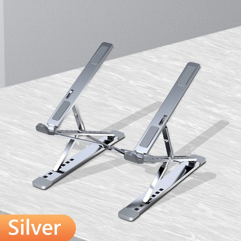 America market aluminum Laptop Stand Support Portable Computer Stand Foldable Bed Stand Adjustable