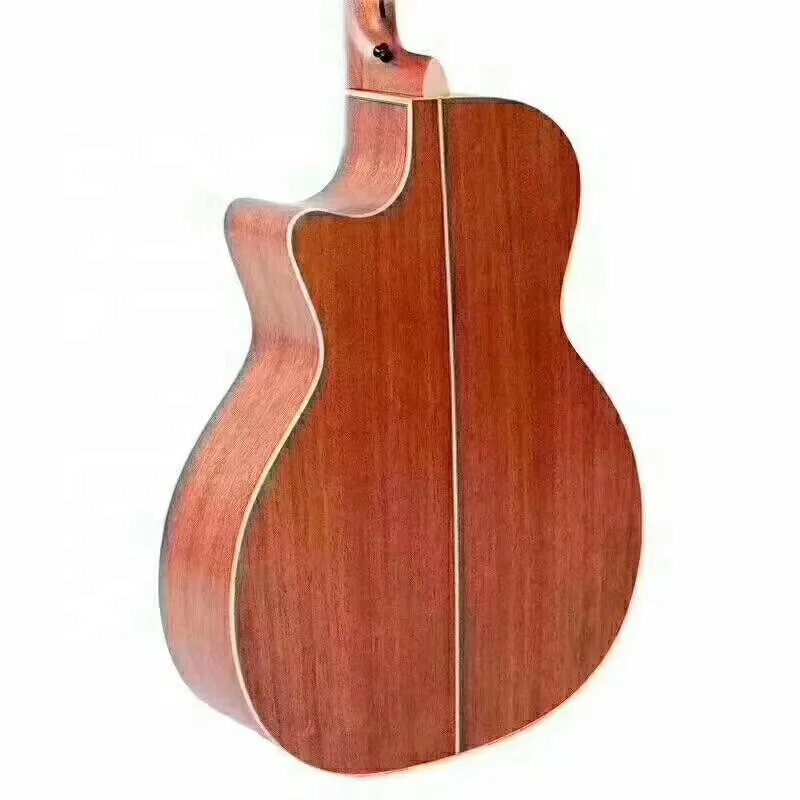 Geake G-201A 40 inch  handmade top solid spruce acoustic guitar