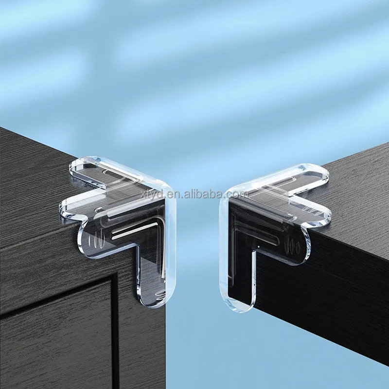 Transparent Baby Safety Products Adhesive Corner Cover Pvc Table Corner Guard Anti-collision Protector