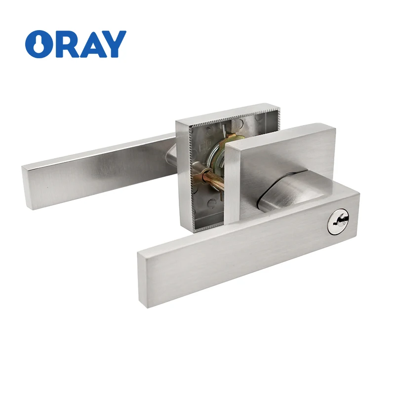 office main interior locks and handles clip solid designer separate room door handle lock