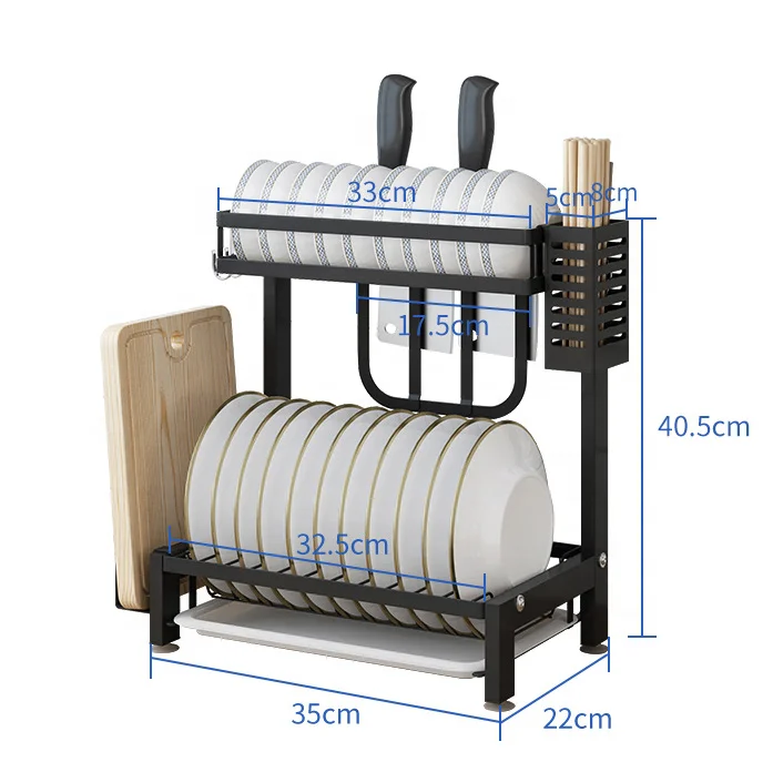 Кухонная сушилка для посуды стойка из нержавеющей стали