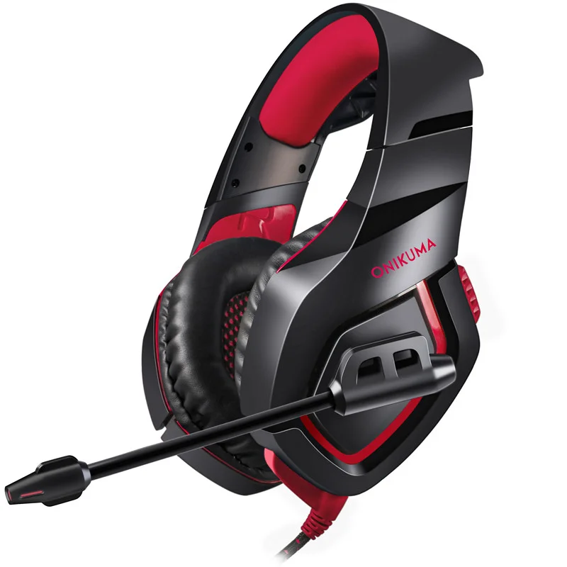 ONIKUMA Portable K1B Gaming Headset Digital Light Flexible Headband 3.5mm Interface K1B Gaming Earphones&headphones