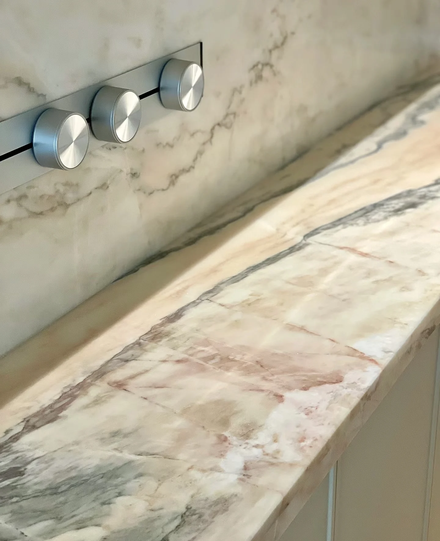 Simpson Smoky Pink Marble Elegant Portugal Rosa Aurora Natural Stone