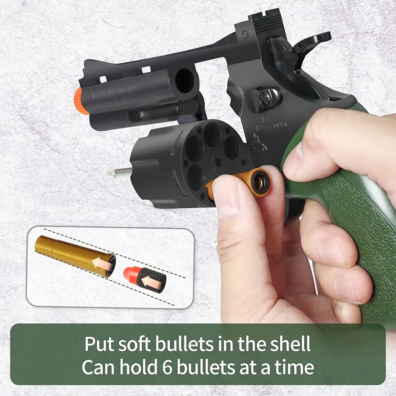 Kyktoys Jouet Pour Enfants Electric Soft Bullet Gun Safe Shooting Kids Air Soft Toy Guns Boys Toy Shoot Games Pistolet Jogos