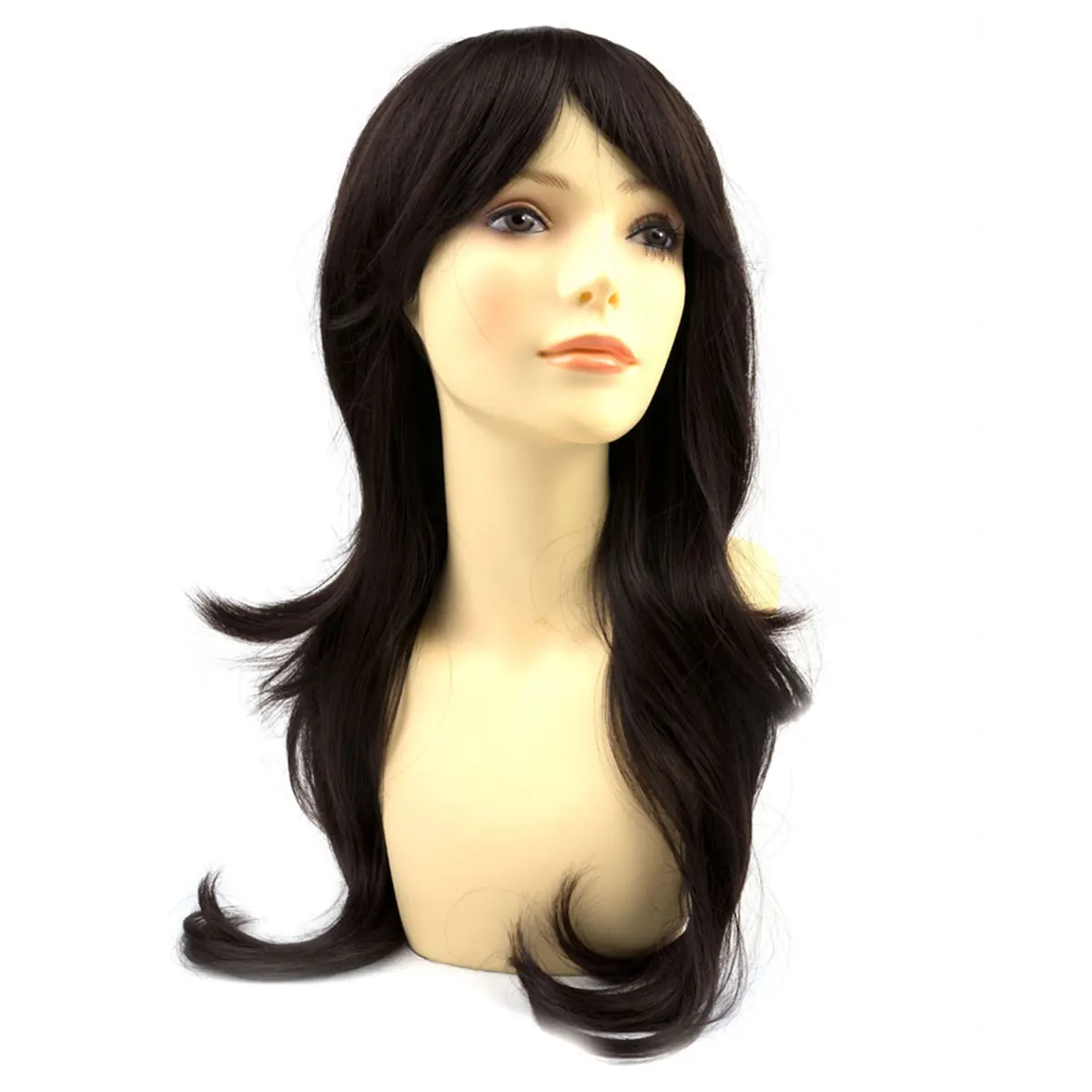 Long Wavy African American Synthetic Hair Purple Wig Heat Resistant Cosplay Synthetic Ladies wigs