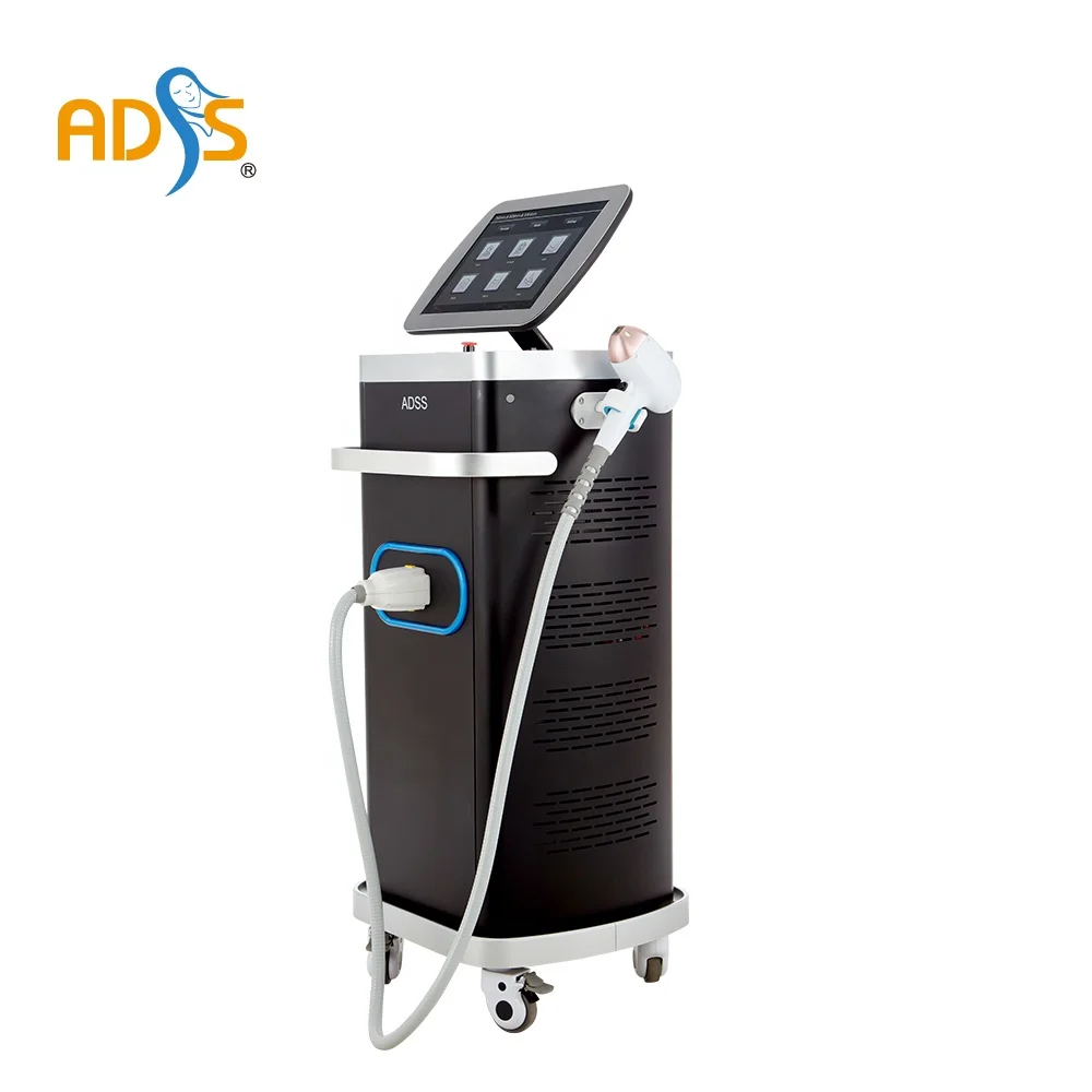 1600W triple wavelength 808 diode laser hair removal machine