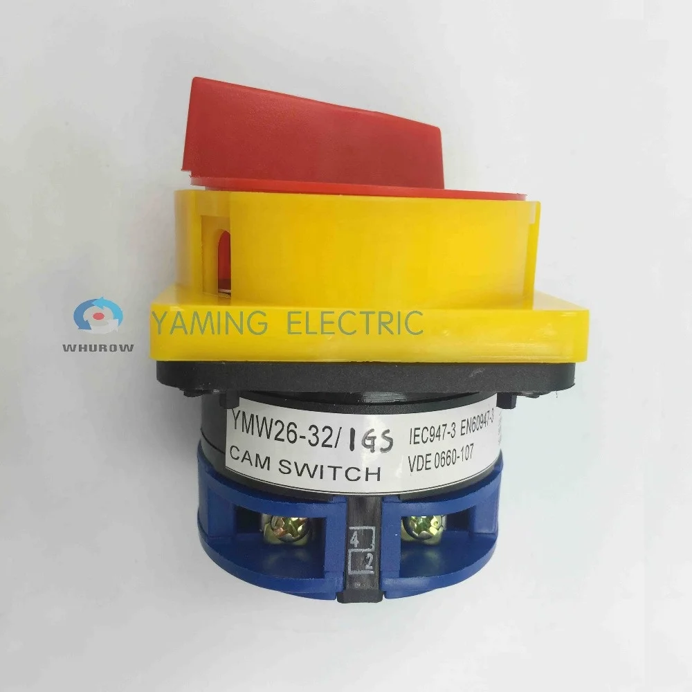  32amp 1 полюс изолятор поворотный кулачковый переключатель замок ВКЛ-ВЫКЛ питания сетевой выключатель выключатели