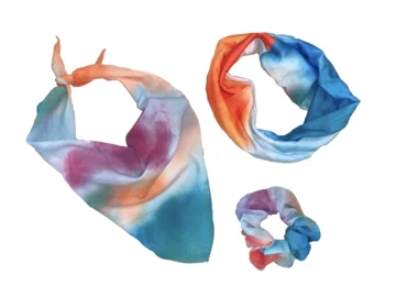 Scrunchies Hair Ties Pet Bandana Luxury Collar Cat Dog Bandanas Bibs Wholesale Dog Scarf