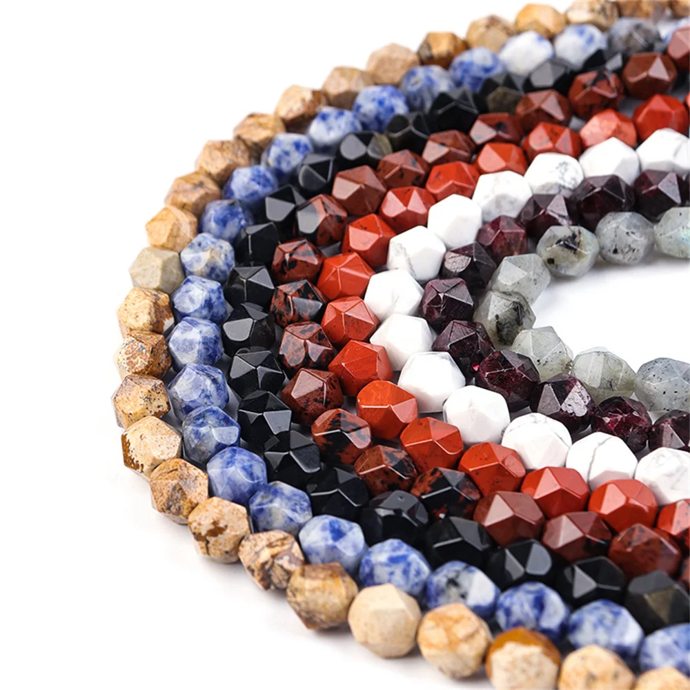 Natural Quartz Jade Stone Beads  Gemstone Beads for Jewelry Making