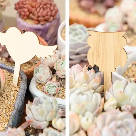 Garden Landscaping Decking Vegetable Label Private Plant Tag Other Garden Supplies Wood Crafts Plant Label