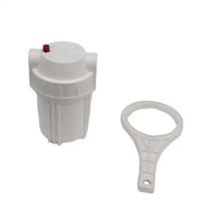 5 Inch White Water Filter Housing Water Filter With Pp Filter Cartridge For Water Pre-treatment