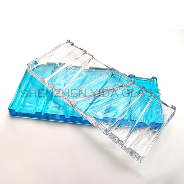 Fin Tempered Glass Balcony Sliding Glass Fencing Shower Door