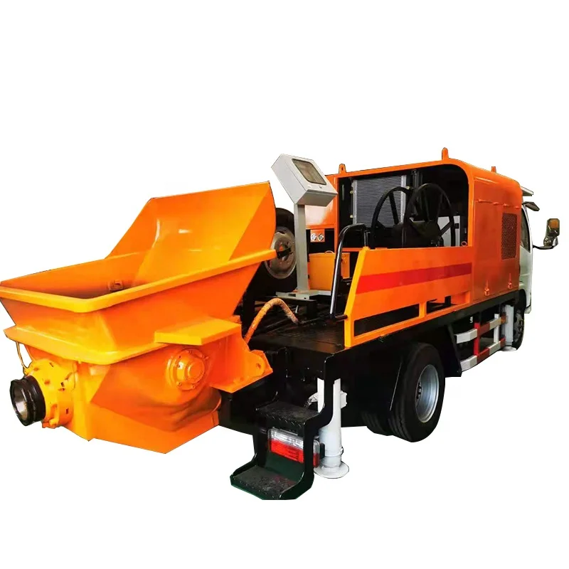 Chinese Manufacturers Concrete Pumps Equipment Concrete Delivery Machine With Pump