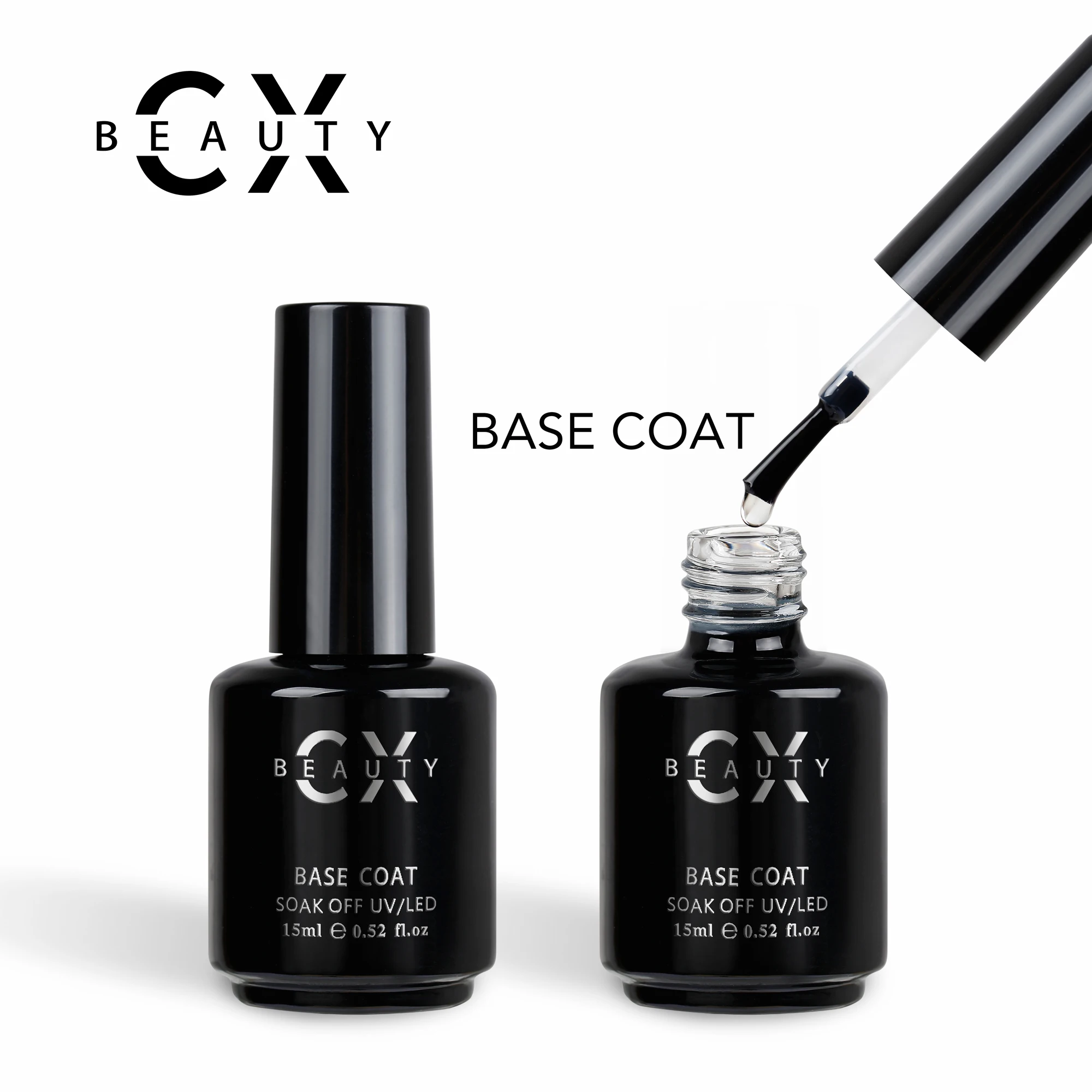 Factory Private Label Global fashion led uv Fast Soak Off  OEM nail uv Base coat