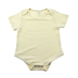 China wholesale custom soft flexible blank peruvian pima cotton organic baby clothing