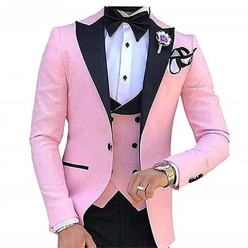 
Stylish Slim Fit Men Formal Business Suits Tuxedos Blazer suits for men 