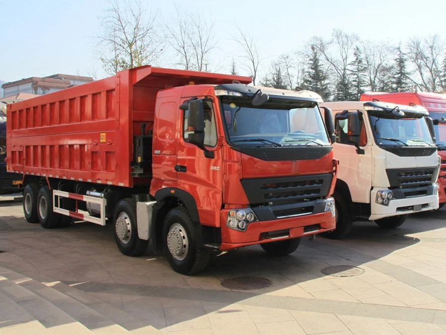 China Brand  8*4 Construction Dump Truck 12m3 Dump Truck