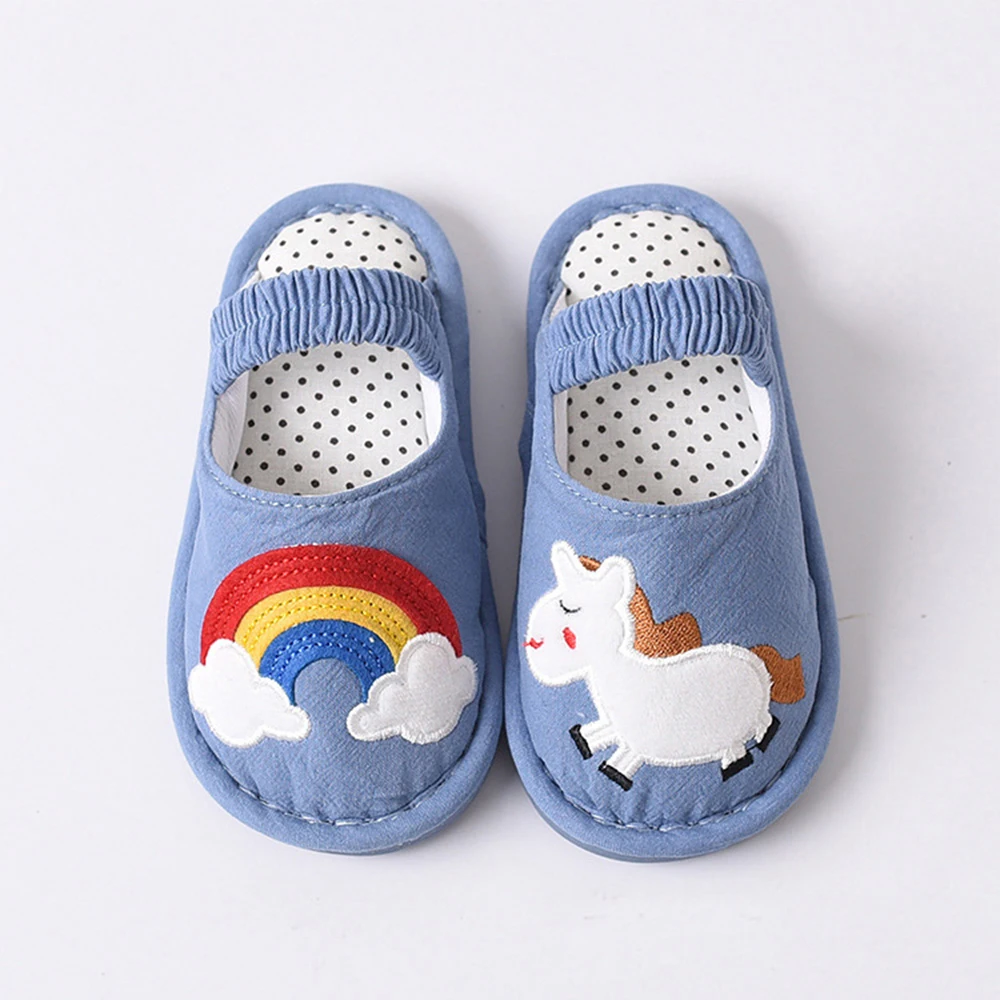 Детские тапочки Superstarer, обувь для малышей, домашние Нескользящие домашние тапочки