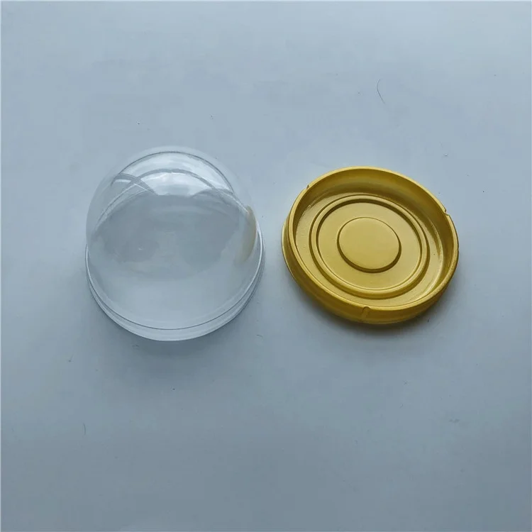 High Quality PET Round Cake Blister Packaging box Mooncake Plastic Tray with Clear Lid /Cookies Plastic Container