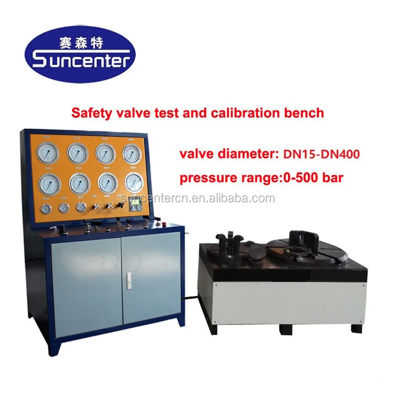 High Pressure  Safety Valve Test Bench Air Driven Safety Valve Test Equipment For industrial aoplication
