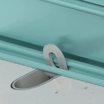 Best selling roller shutter door down lock