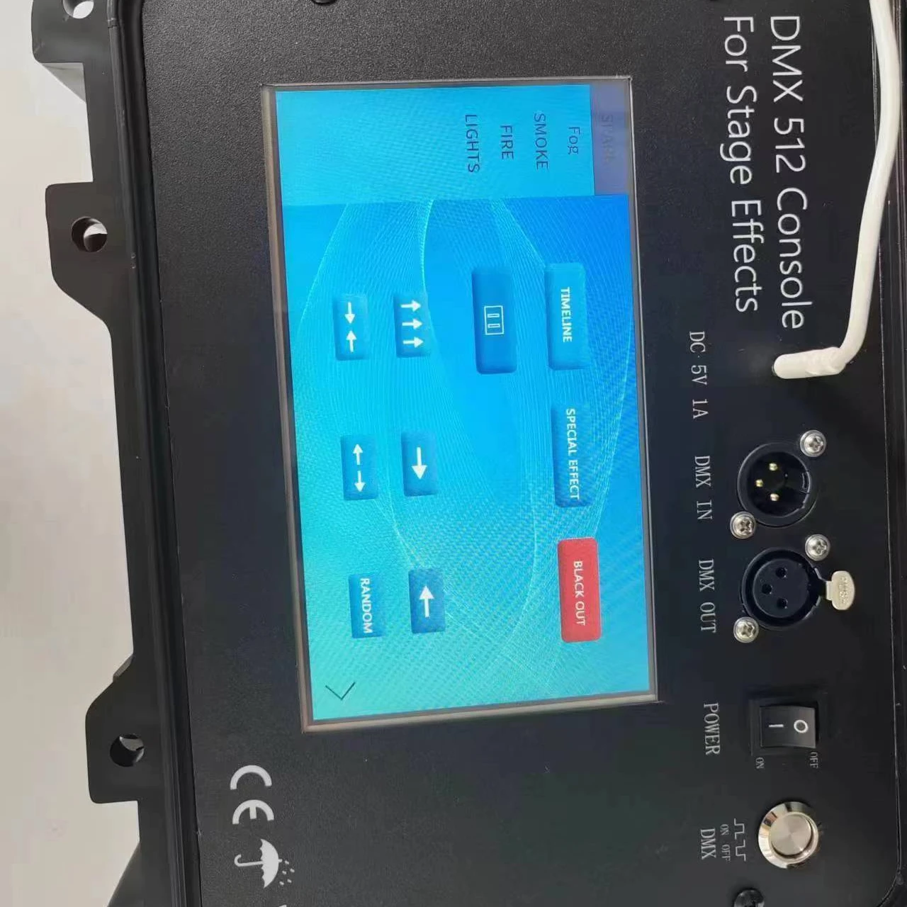 Factory DMX512 Controller Stage Lighting Debugging Console Dimmer For Nightclub