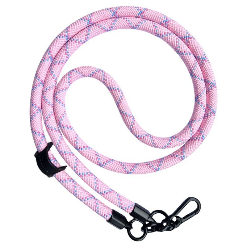 Rushed Polyester Adjustable Phone Lanyard China Phone Lanyards 1 Color Phone Strap Lanyard